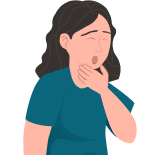 Reduced muscle strength